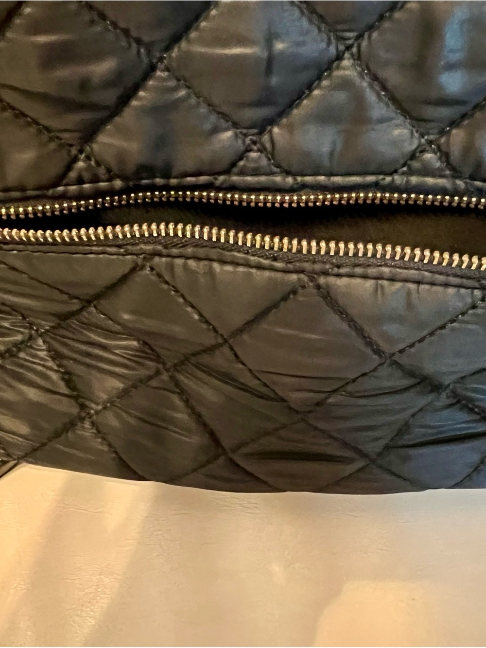 bebe Quilted Black Backpack - Picture 5 of 11